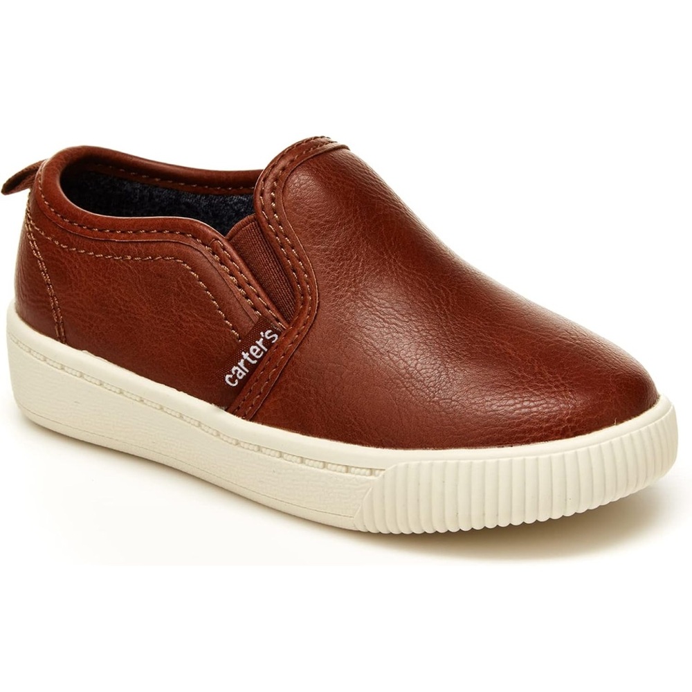 Carter's Ricky Brown Slip-On Kids Sneakers
